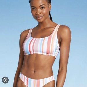 ❌SOLD ON CURTSY❌ Xhilaration Swim Xhilaration Scoop Neck Bralette Bikini